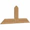 Ekena Millwork Portland Timber Gable Bracket, Western Red Cedar, 48"W x 20"H x 1 1/2"D x 5 1/2"F, 10/12 Pitch GBW048X20X0206POR00SWR - alternate 5